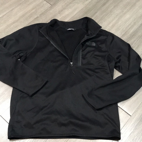 The Northface Mens Black 1/4 Zip Long Sleeve Fleece size L - Picture 7 of 10